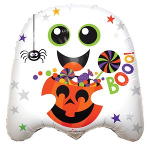 Halloween Ghost Shape Balloon (18 Inch)