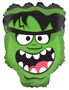 Halloween Green Monster Head Balloon( 18 Inch)