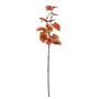 Glamis Tilia Leaves Spray with 11 sets of Lvs Orange (81cm)