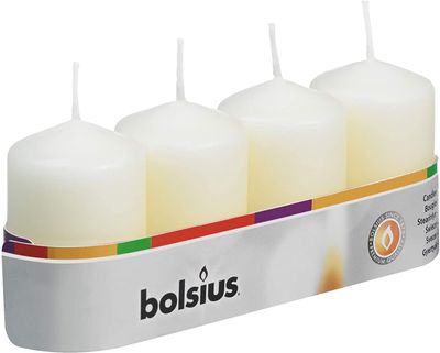 Bolsius 4 pack candles