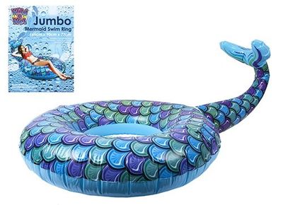 Jumbo Size Mermaid Swim Ring