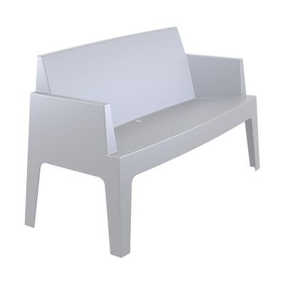 Box Sofa - Stacking - Silver Grey