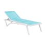 Pacific Sun Lounger - Turquoise/White