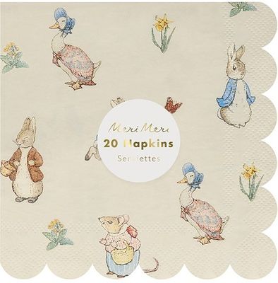 Peter Rabbit & Friends Small Napkins