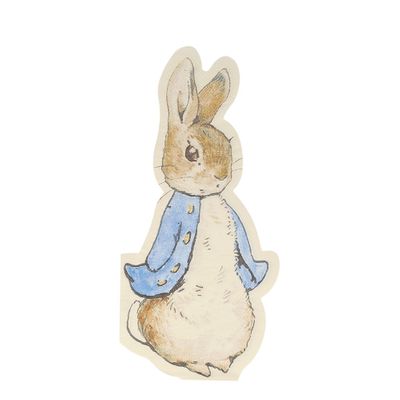 Peter Rabbit Shaped Napkins