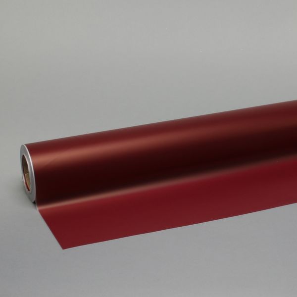 80cm x 80m Blood Red Frosted Film 