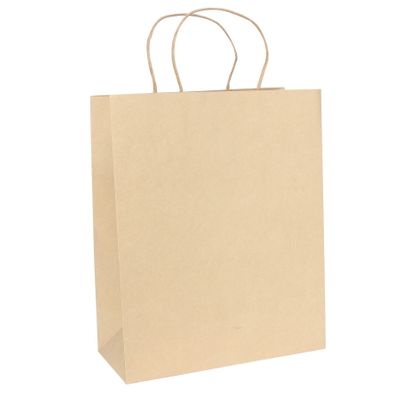 Kraft Paper Bag Brown (H32cm W26cm D12cm) - Pack of 10