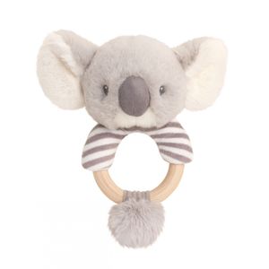 14cm Keeleco Cozy Koala Ring Rattle