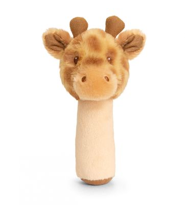 14cm Keeleco Huggy Giraffe Stick Rattle