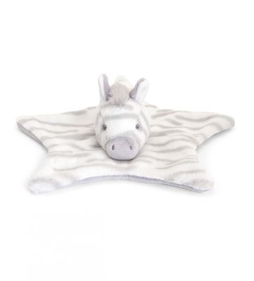 32cm Keeleco Cuddle Zebra Blanket