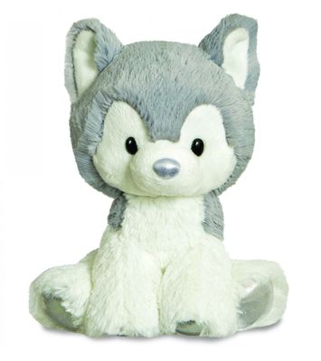 Glitzy Tots Husky Dog 8In