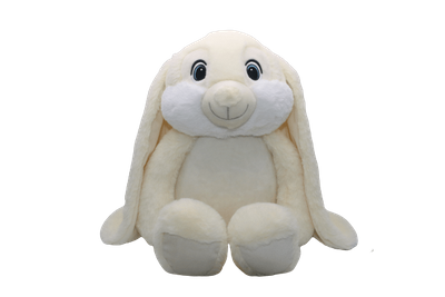 Embroidable Cream Charlotte Bunny Plush Toy (35cm)