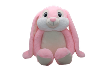 Embroidable Pink Susie Bunny Plush Toy (35cm)