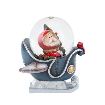 Santa Snow Globe