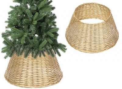 57CM X 28CM WILLOW TREE SKIRT GOLD COLOUR