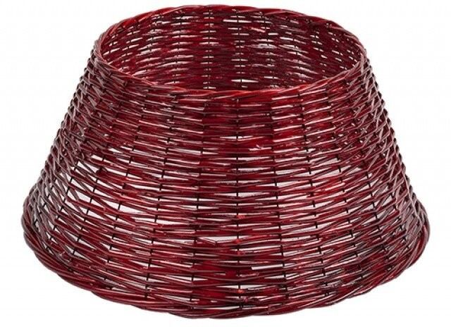 57CM X 28CM WILLOW TREE SKIRT RED COLOUR