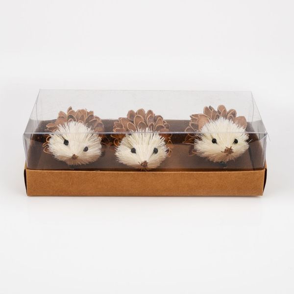 Set of 3 Hedgehogs