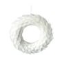 White Feather Wreath 