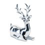 Silver Reindeer Lying Down