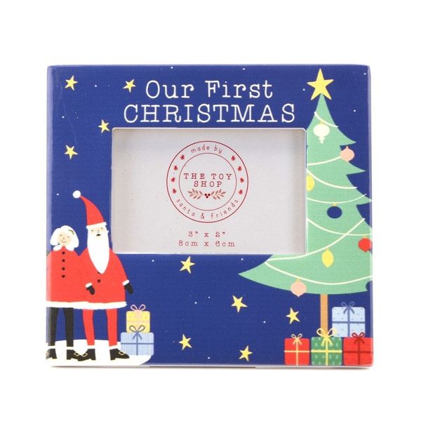 **MULTI 12** Our First Christmas 2" x 3" Frame