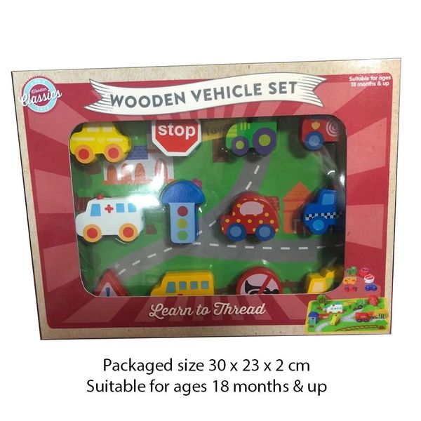 T20298 Wooden Vehicles