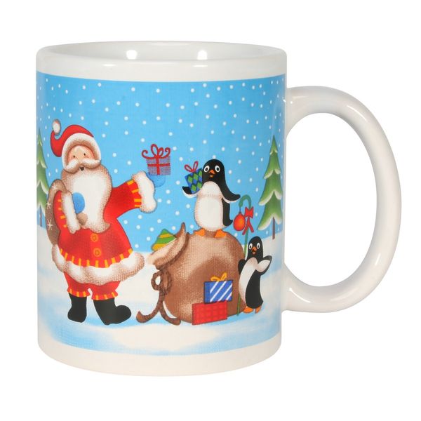 Santa Sleigh Mug-11oz