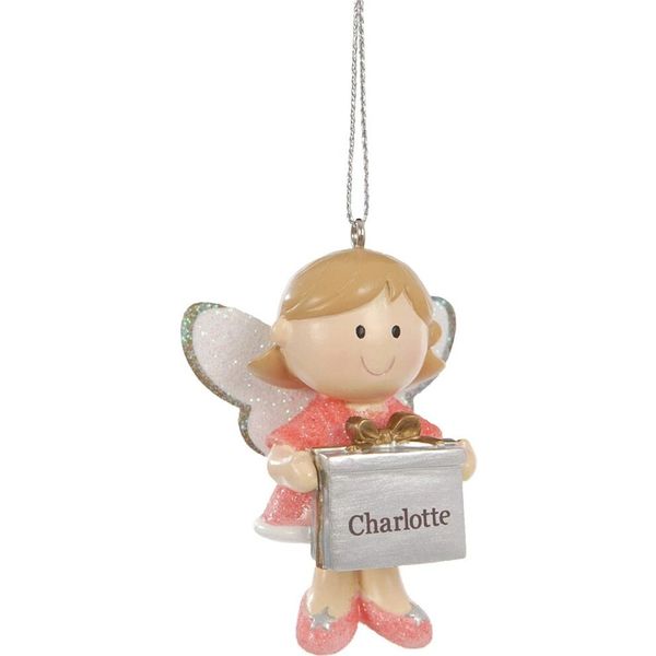 Pink Angel Blanks Christmas Decoration - Personalisable