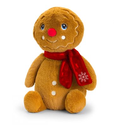 25cm Keeleco Gingerbread Man with Scarf