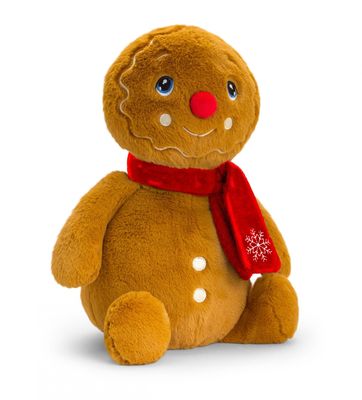 20cm Keeleco Gingerbread Man with Scarf