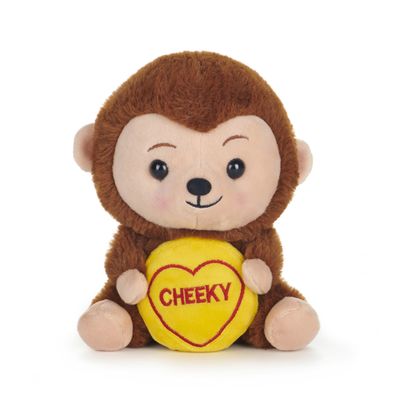 Love Hearts 18Cm (7") Monkey 