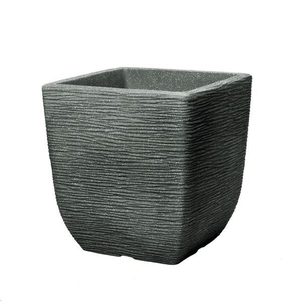 Stewart 32cm Square Cotswold Planter - Marble Green