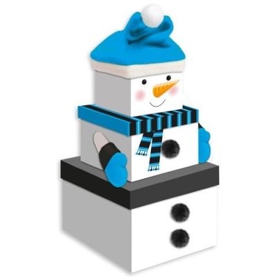 Snowman Stacking Boxes 