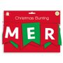 Merry Christmas Bunting 