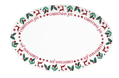 Christmas Joy 16" Serving Plate