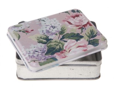 Vintage English Garden Tin