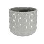 13.3cm Grey Ceramic Pineapple Pot 