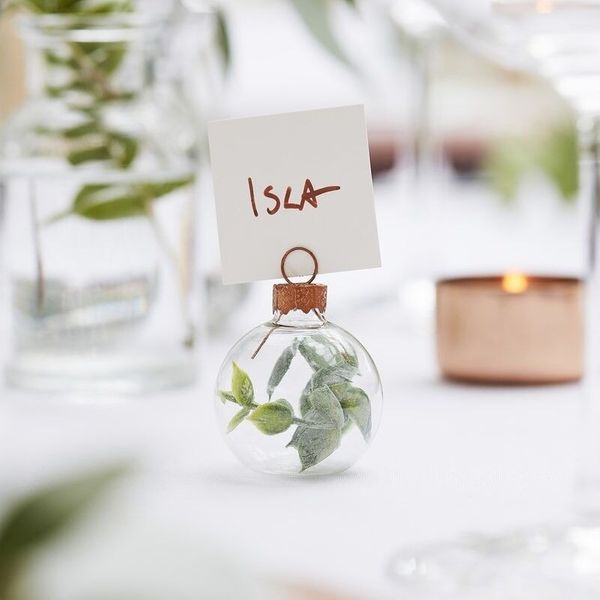 Wedding place card holder on sale ideas