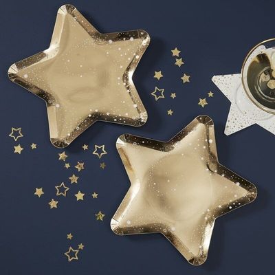 Star Paper Plate 