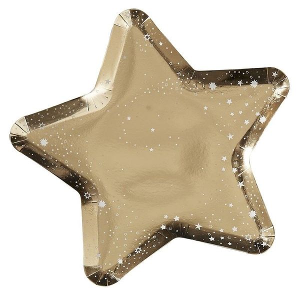 Star Paper Plate 