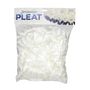 White - 50mm Premium Pleat Ribbon 10m 