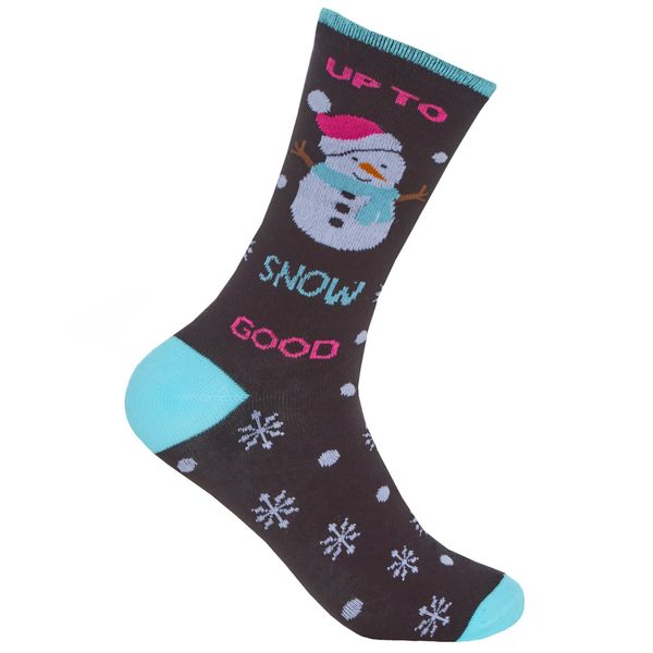 Ladies Christmas Design Sock
