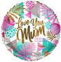 ECO Balloon-Love You Mum Jungle(18 Inch )