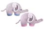 3D plush elephant cushion