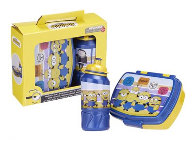 Minions 2 Lunch Box Set With 420Ml Bottle