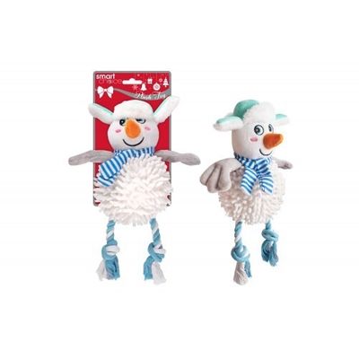 Plush Snowman Dog Toy (30cm)