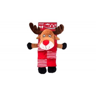 Plush Rudolph Dog Toy 6 Squeakers (38cm)