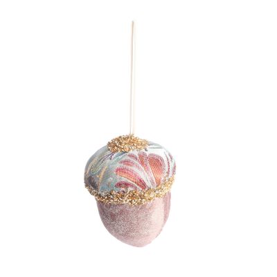 H8*W11*D8CM Hanging Acorn,fabric,PINK