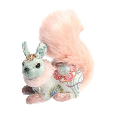 H16*W14*D8CM Squirrel,fabric,BLUE