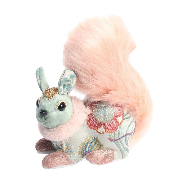 H16*W14*D8CM Squirrel,fabric,BLUE