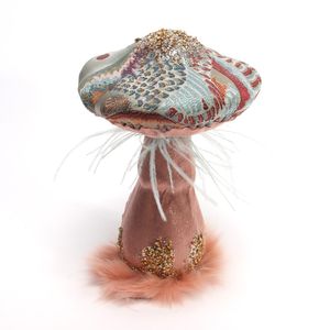 H14*W21.5*D14CM Mushroom,fabric,PINK